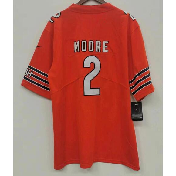 D.J. Moore Chicago Bears Jersey orange - Picture 2 of 2